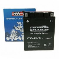 Baterie KYOTO 12V 12Ah  YTX14AH-BS (dodáváno s kyselinovou náplní)